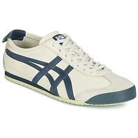 Schoenen Lage sneakers Onitsuka Tiger MEXICO 66 LEATHER Beige / Blauw